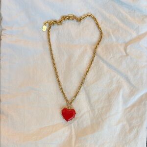 Elizabeth Cole Ruby Necklace